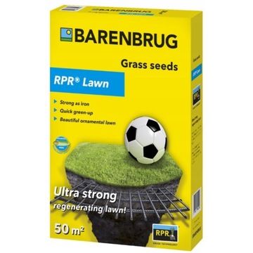 Самоутолщающаяся спортивная трава BAR POWER RPR Play&Sport 1 кг Barenbrug