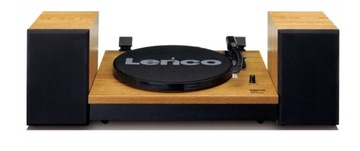 Gramofon Lenco LS-300 Bluetooth AUX DREWNO 2 GŁOŚNIKI