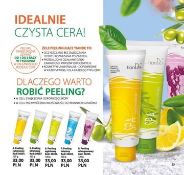 Enzymatyczny peeling winogronowy tiande