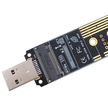 Адаптер NVME — USB 3.1 SSD M.2 — карта USB 3.1 типа A JMS583 — USB3.1