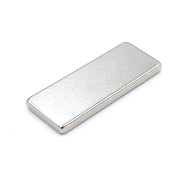 MAGNES NEODYMOWY 25x10x2 mm PŁYTKOWY Sztabkowy, Prostokątny, HUNTER 10SZT