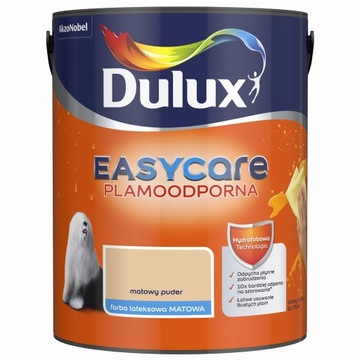 DULUX EASYCARE 5L - Matowy Puder