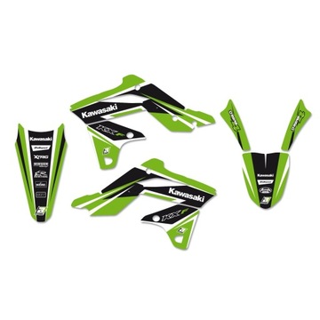 BLACKBIRD KOMPLET NAKLEJEK (OKLEIN) KAWASAKI KX 250F '13-'16 DREAM 4 KOLOR