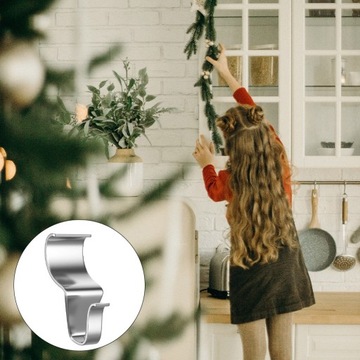 КРЮЧКИ-ГИРЛАНДЫ ДЛЯ НАРУЖНОГО ШКАФА БАЛКОНА СКРЫТОЙ НЕРЖАВЕЮЩЕЙ СТАЛИ