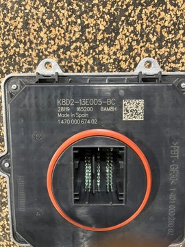 LAND ROVER EVOQUE L551 2018 Z PŘEDNÍ MODUL ŘÍDÍCÍ STATECZNIKIEM LED