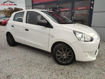 Mitsubishi Space Star Hatchback 5d 1.0 71KM 2014 Mitsubishi Space Star GWARANCJA Oryg. przebieg. Zarejestrowany w PL Mozliw, zdjęcie 14