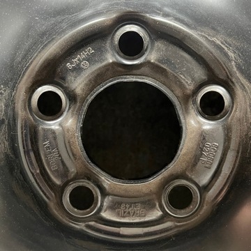 6JX14 ET43 5X100 RÁFKY OCELOVÉ VW SKODA SEAT