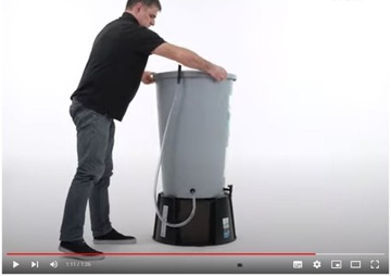 Сборник дождевой воды + водомер + кран