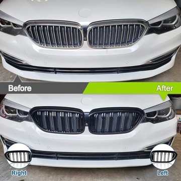 Решетки радиатора для BMW 5 серии передние, 2 шт.