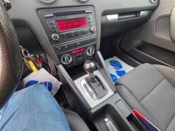 Audi A3 8P Hatchback 3d 1.4 TFSI 125KM 2011 Audi A3 Sportback 1.4 125PS Automat Nowy Rozrzad Czarna Gwarancja 1.4, zdjęcie 16