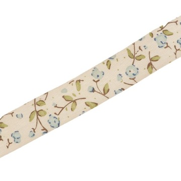 Лента из ткани с цветочным принтом Ленты Grosgrain в рулоне