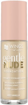 AA WINGS OF COLOR Gentle Nude Podkład 402 Vanilla