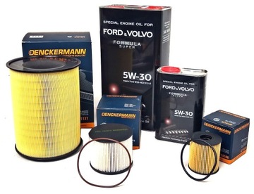 6L OLEJ + SADA FILTRŮ FOCUS III MK3 2.0TDCI