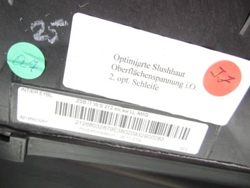 DESKA KONZOLA KŮŽE OPRAVA MERCEDES W212 E63 AMG