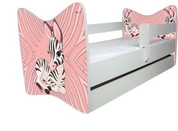 Кровать JUNIOR DELUX BABY BOO ЯЩИК 140 X 70 коврик