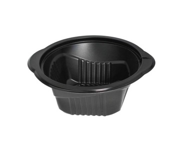 Miska flaczarka na zupę czarna 500 ml - 50 szt.