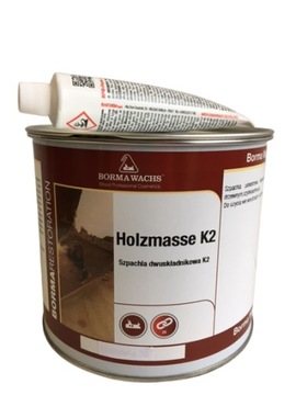 Szpachla do drewna Holzmasse K2 bezbarwna Borma 750ml