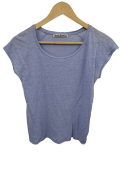 Acne Studios Narda linen koszulka XS t-shirt len