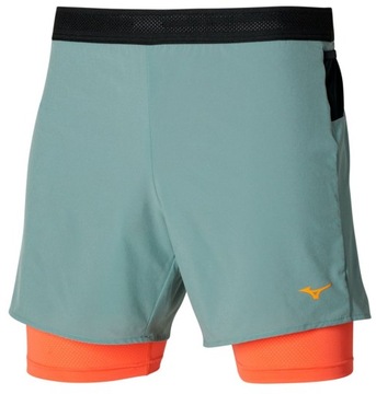 MIZUNO spodenki do biegania ER 5.5 2in1 Short XL