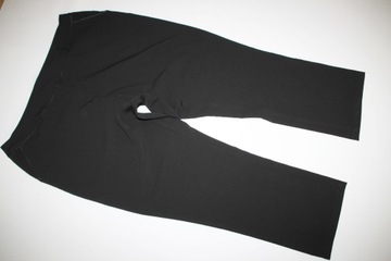 JUNAROSE~GŁADKIE SPODNIE MATERIAŁOWE CYGARETKI ~~48/50