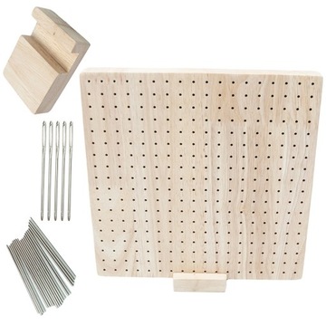 SZYDEŁKO RĘCZNIE WYKONANE WEŁNĄ DIY STAŁA