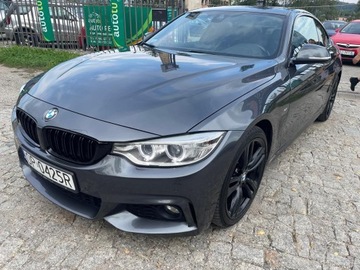 BMW Seria 4 F32-33-36 Coupe 420d 190KM 2015 BMW 420 COUPE SPORT ALU19-M PAKIET-LED- HEAD