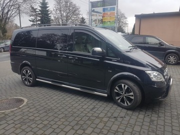 MERCEDES VIANO VITO W636 W447 L1 OCHRANNÝ RÁM STUPNĚ BOČNÍ SILNÝ PĚKNÝ
