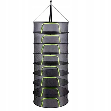 8-слойная подвесная складная сетка для сушки