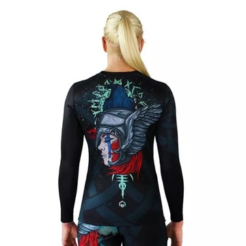 Rashguard damski Valkyria długi rękaw S Ground Game