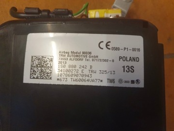 AIR NÁDRŽ ULOŽENÍ SEDADLA L/P VW UP SEAT MII