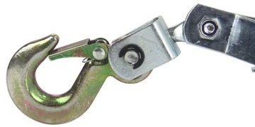 >> РУЧНАЯ ЛЕБЕДКА ТРОСОВАЯ ЛЕБЕДКА 2000КГ 2Т 2 КРЮКА Звездочки 2,5м