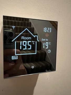 TUYA LCD WIFI ТЕРМОСТАТ для водо/газового котла