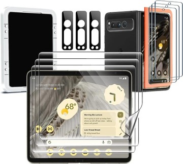 ZESTAW 9W1 GOOGLE PIXEL FOLD 5G FOLIA OCHRONNA SZKŁA OSŁONY OBIEKTYWU 9 SZT