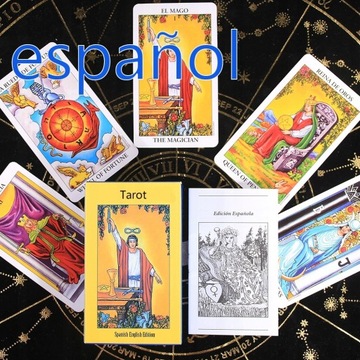Spanish Rider Tarot CardDeck in Spanish with Paper
