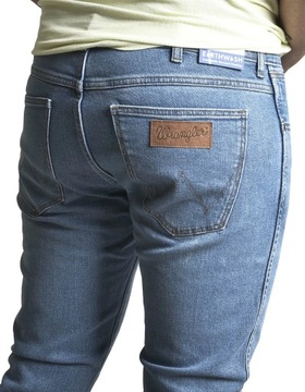 WRANGLER Spodnie jeans LARSTON rurki SLIM W32 L30