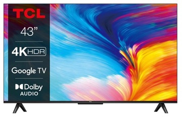 TELEWIZOR led 43 TCL 43P631 4K UHD Smart HDR DVBT2