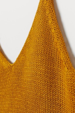 Cienki Sweter Dzianinowy top H&M r.XL
