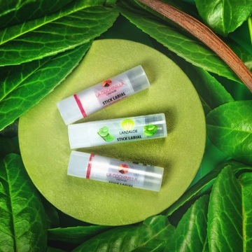 POMADKA DO UST Z ALOESEM LANZALOE