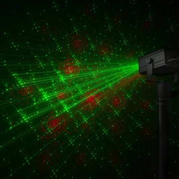Лазер RG Gobo party и пульт дистанционного управления Beamz LED