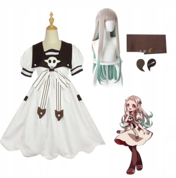 Cosplay Kostium Anime Nene Yashiro Peruka Strój,XL