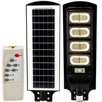 MOCNA LAMPA SOLARNA LED 120W LATARNIA ULICZNA