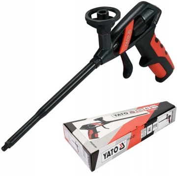 ПИСТОЛЕТ YATO ДЛЯ МОНТАЖНОЙ ПЕНЫ, ПТФЭ, АЛЮМИНИЯ, РЕГУЛИРОВКА YT-67421