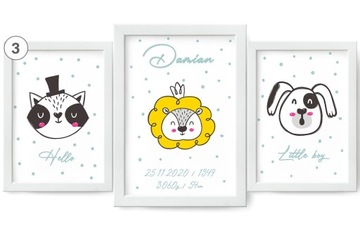 Картинки Выходные данные Набор из 3 шт. Подарок ребенку А3