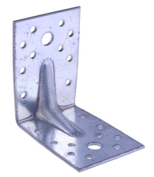 KĄTOWNIK ŁĄCZNIKOWY WZMOCNIONY 80x80x60 mm 100 szt