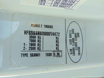 RENAULT MASCOTT LIFT 03-10 РАМА КУЗОВА КАБИНЫ