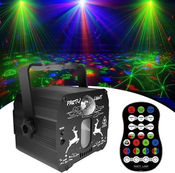 PROJEKTOR DYSKOTEKOWY KULA DISCO REFLEKTOR LED RGB