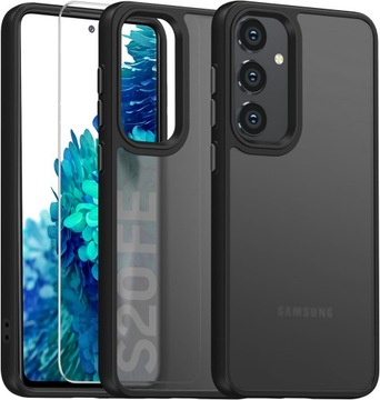 Etui WZMOCNIONE FOREST MATT + SZKŁO do SAMSUNG GALAXY S20 FE i S20 FE 5G
