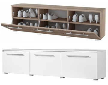 Szafka na buty na 12 par 6 półek Laminowana LUX