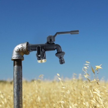 Наружный смеситель из латуни, садовый шланговый смеситель с C