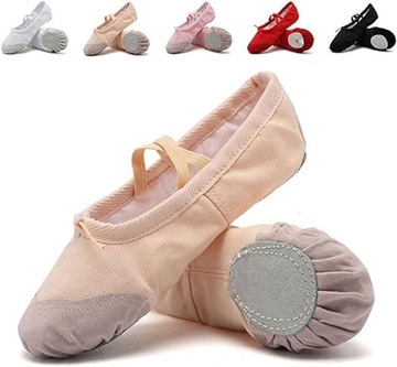 6l232. DoGeek baletki do tańca buty baletowe dla dzieci 27